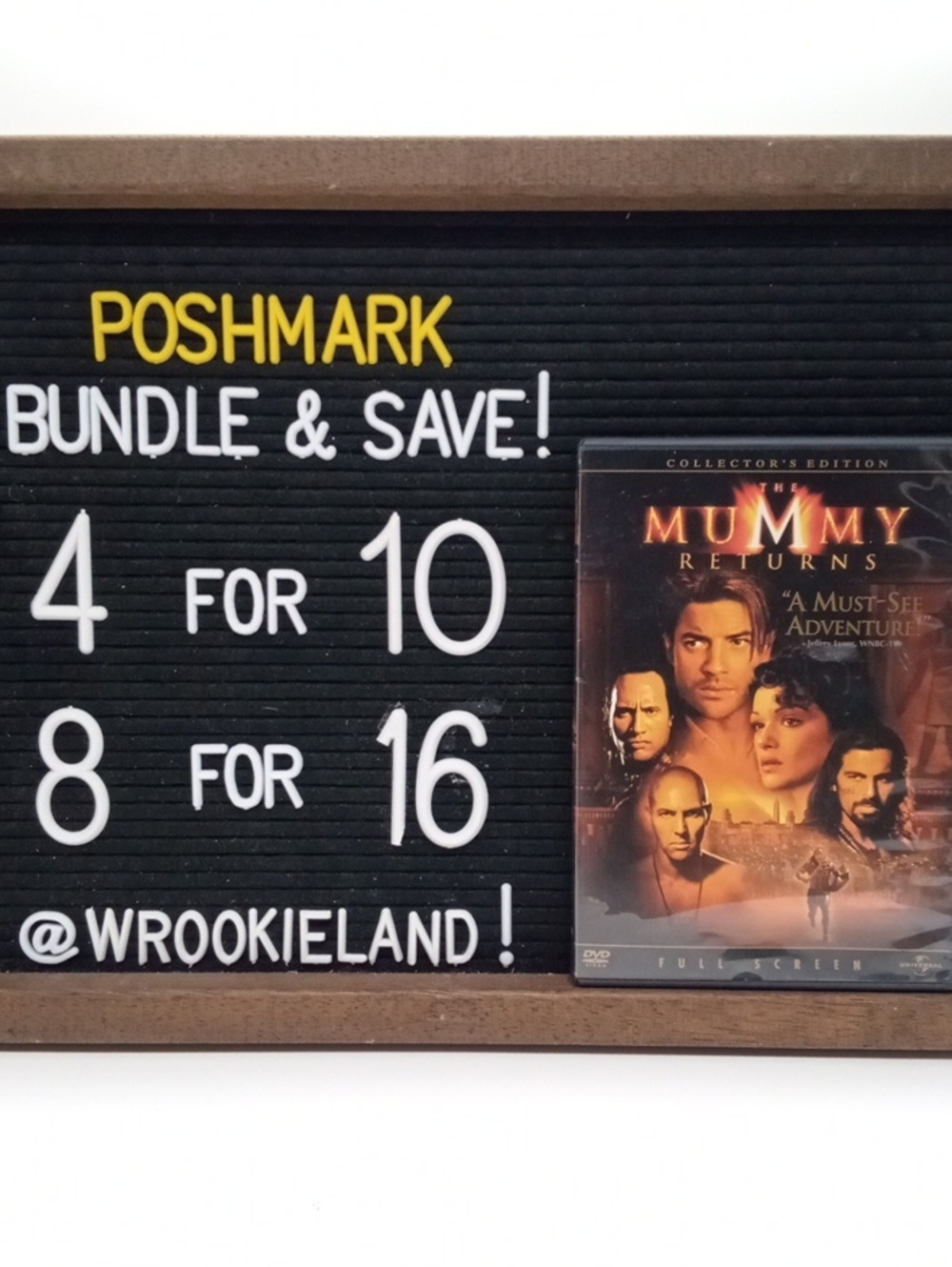 The Mummy Returns DVD#H77